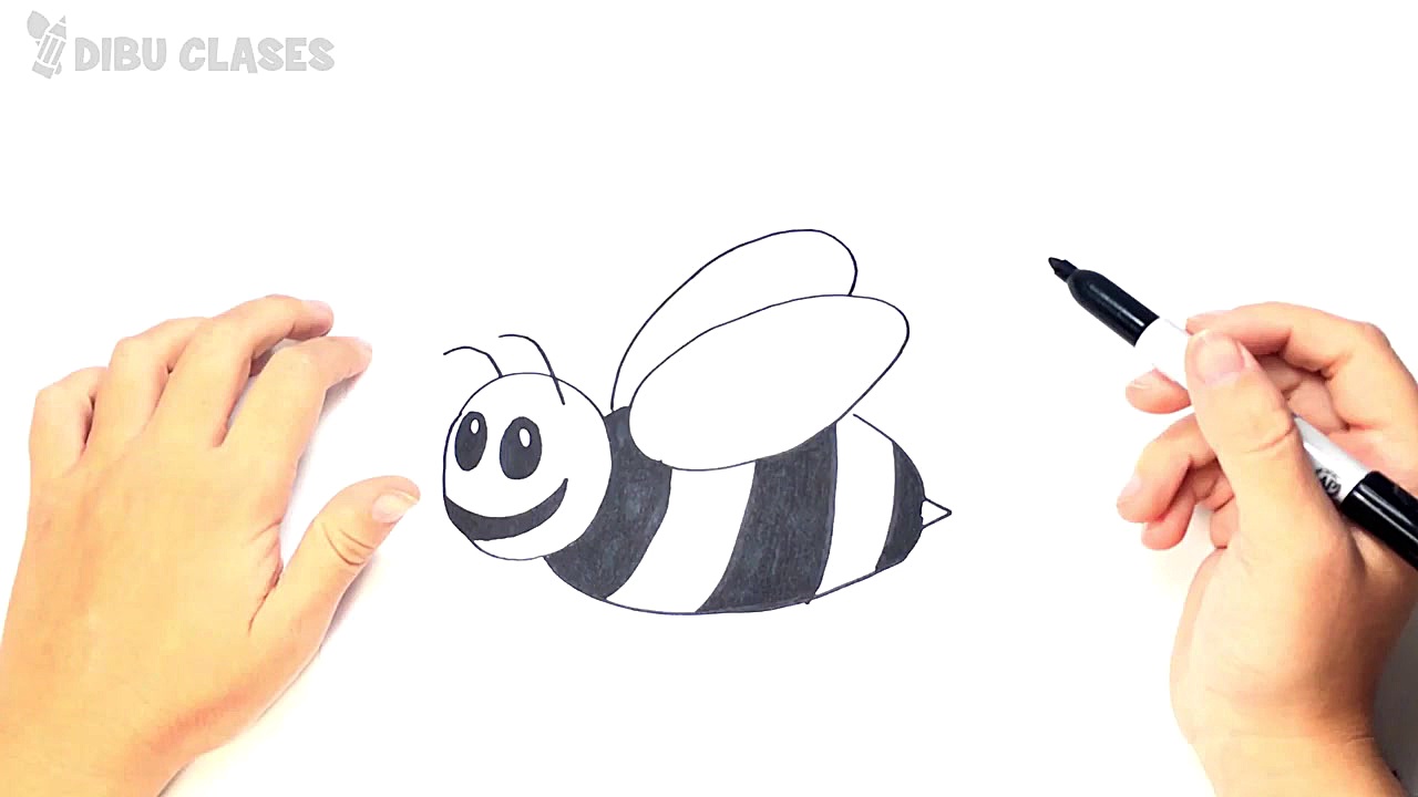 C&oacute;mo dibujar un Abeja p...