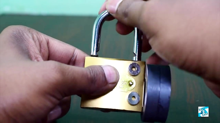 Open a Lock with Magnet