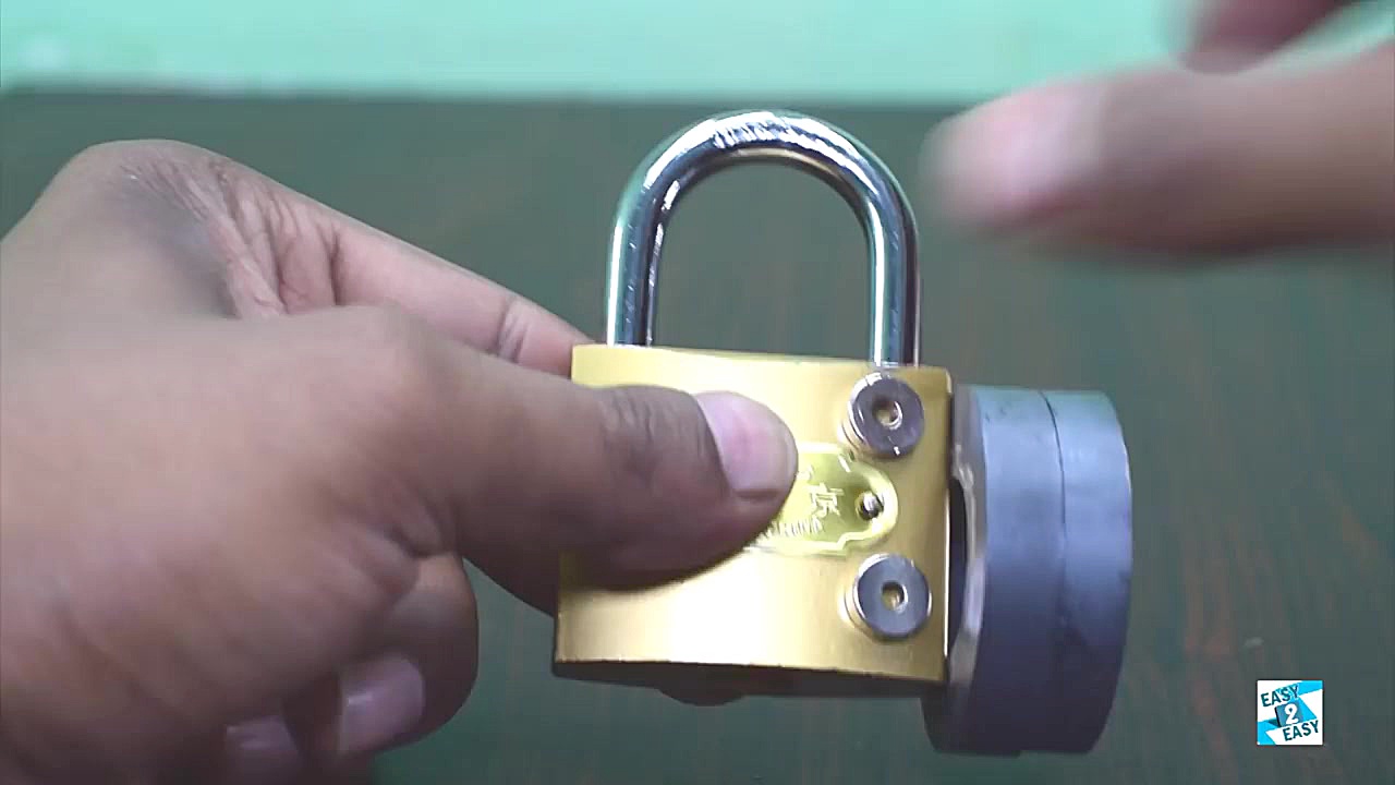 Open a Lock with Magnet