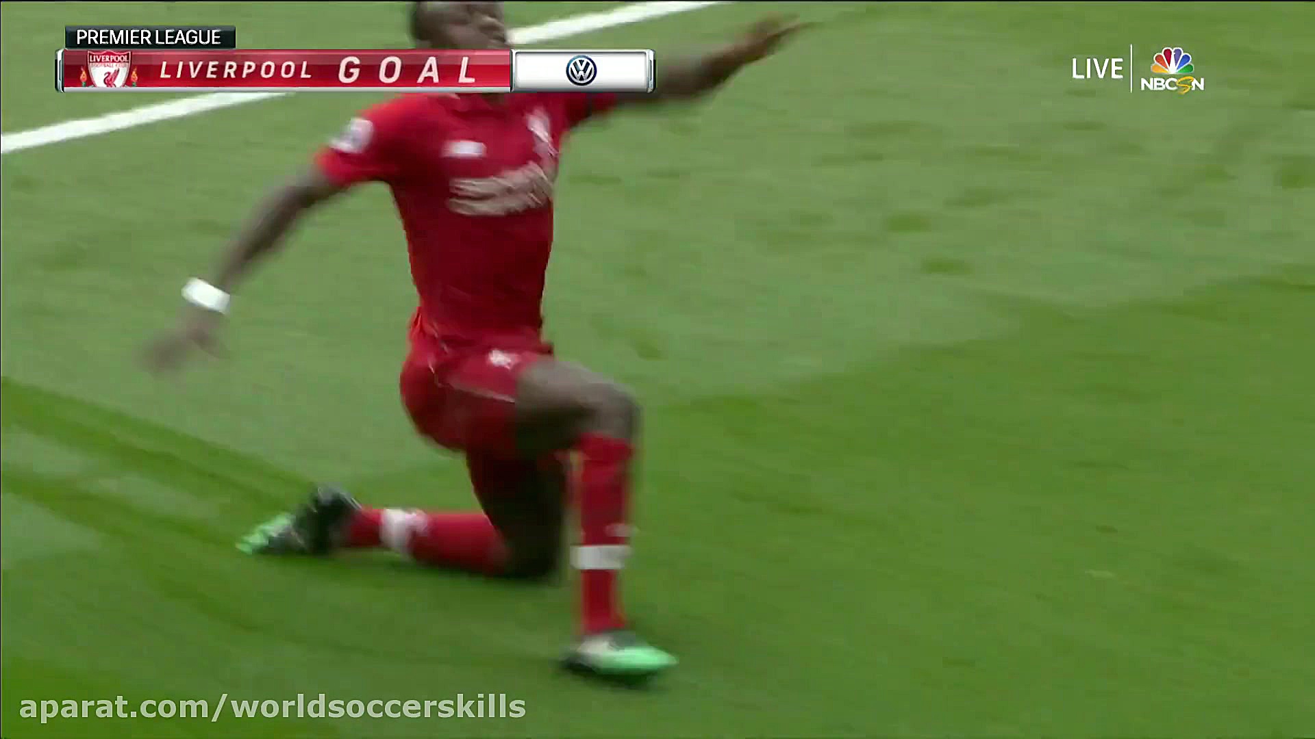 لایی پشت پا فیرمینو به داوید ل...