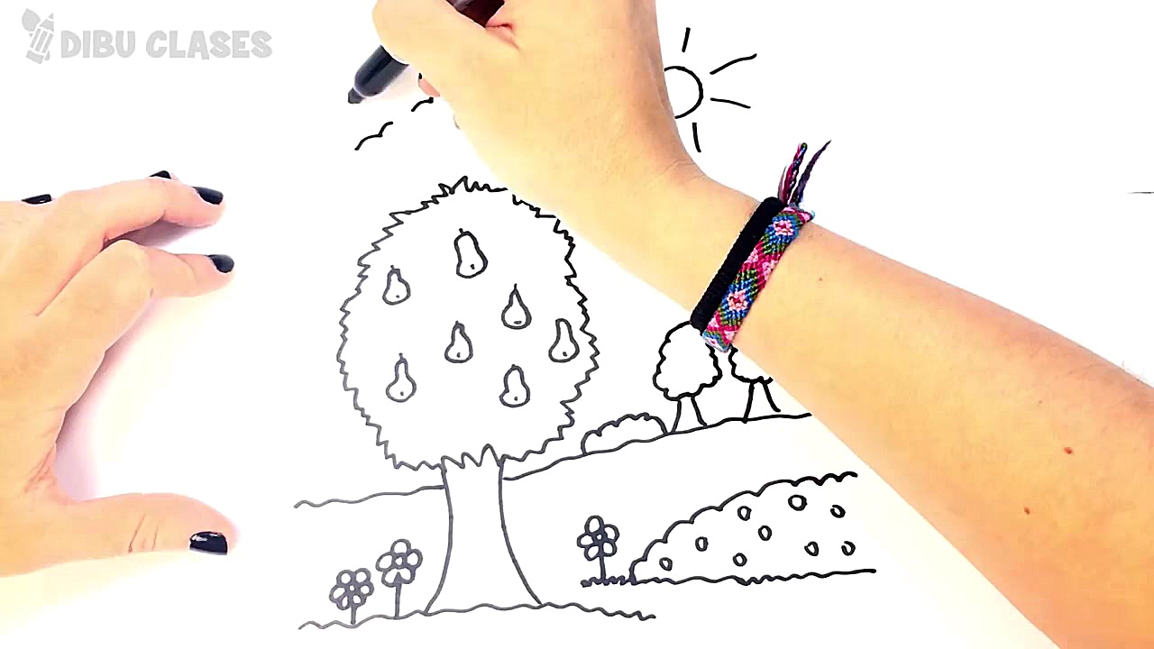 Como dibujar un Paisaje Muy Fa...