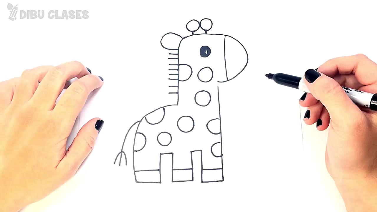C&oacute;mo dibujar un Jirafa...