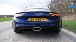 Alpine A110 | Exhaust SOUND RE...