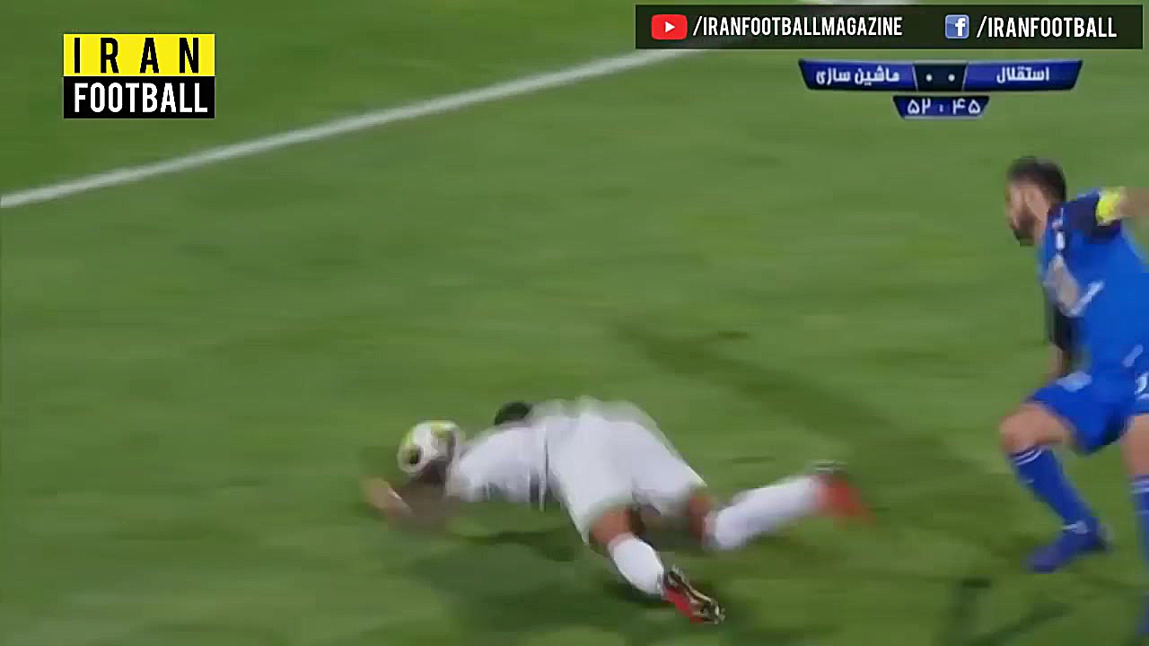 خلاصه بازی استقلال و ماشین ساز...