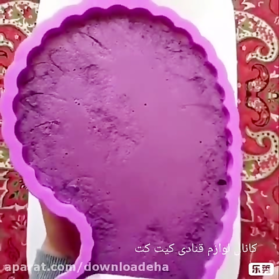 نحوه کار با قالب ژله ترمه در کانال لوازم قنادی کیت کت