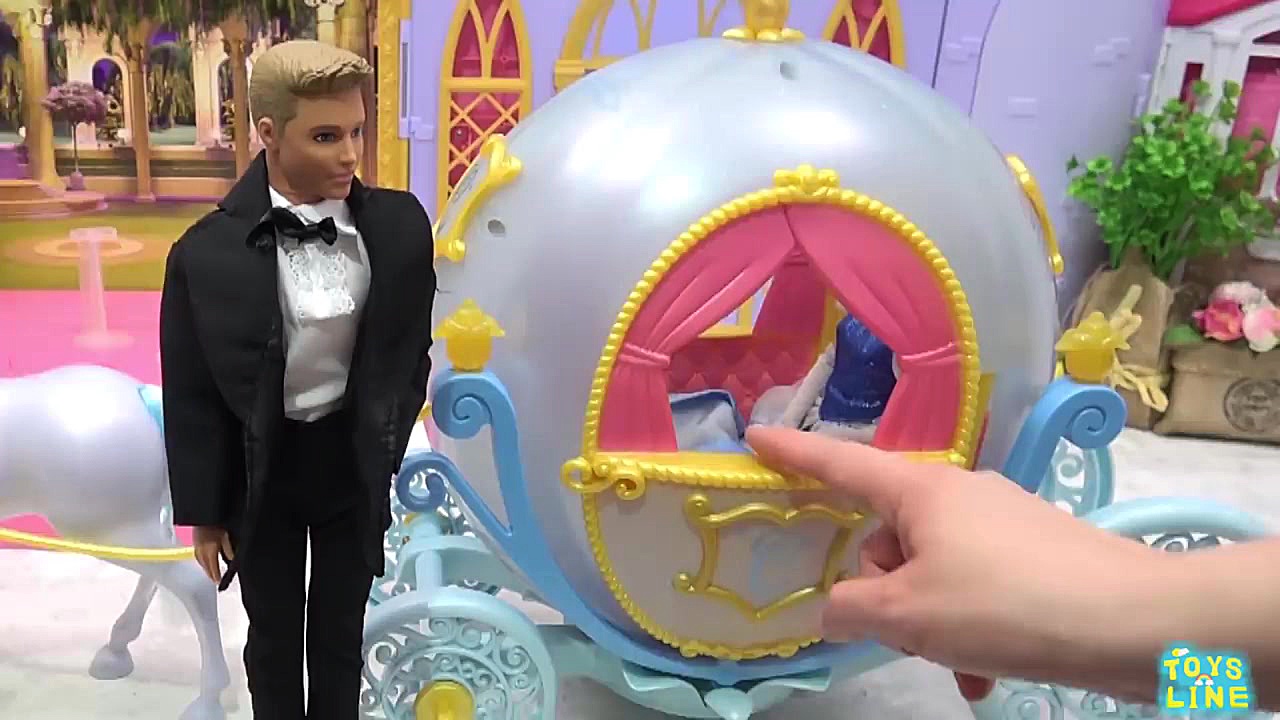 آماده شدن سیندرلا برای شاهزاده