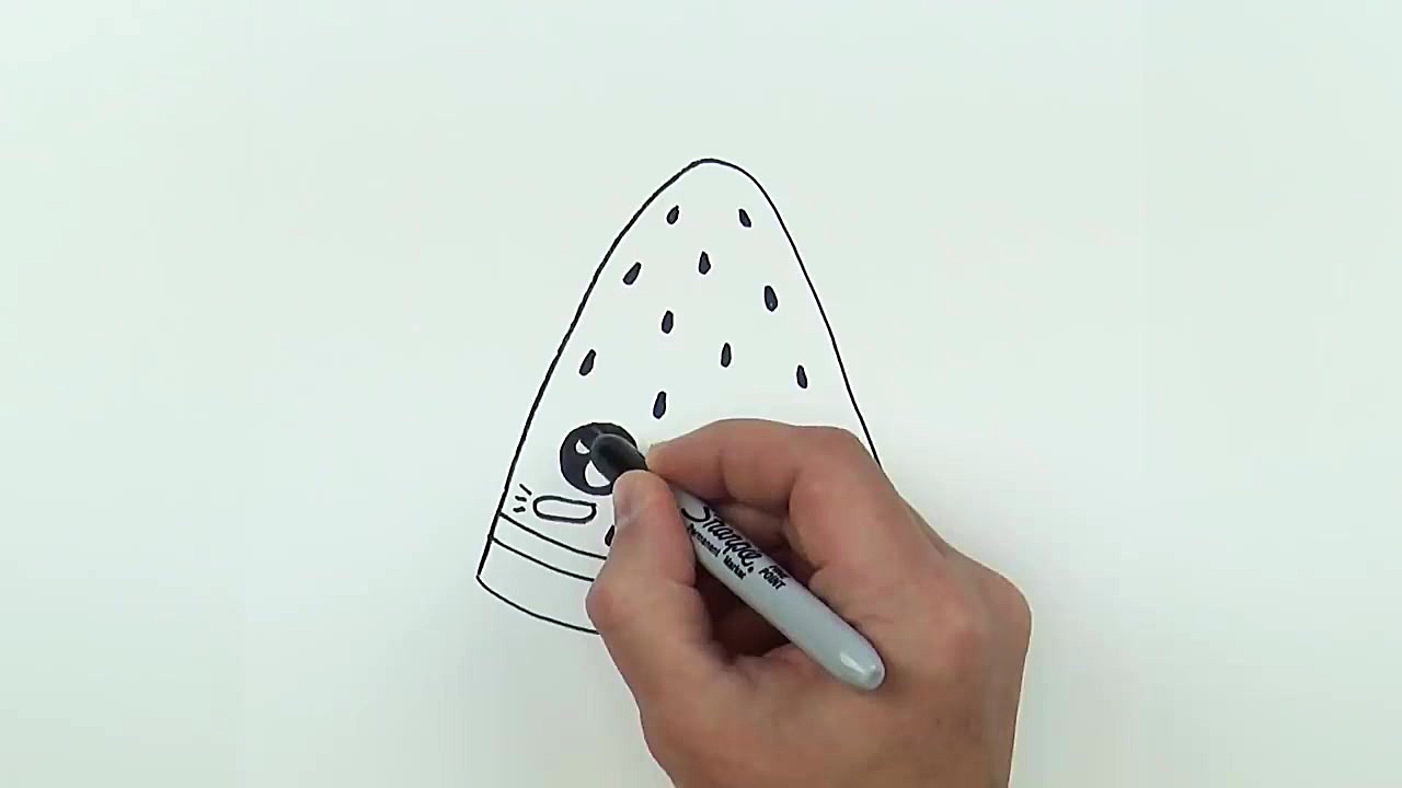 How to Draw Cute Watermelon Ca...