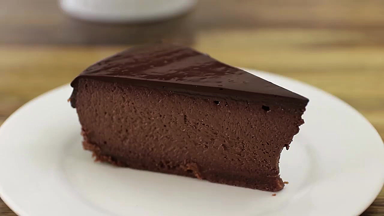 طرز تهیه چیزکیک شکلات  لوازم ق...