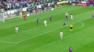 خلاصه بازی یوونتوس 2  1 فیورنت...