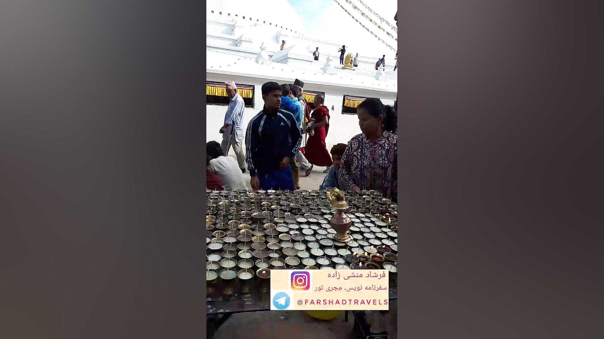 معبد بودانات کاتماندو از جاذبه...