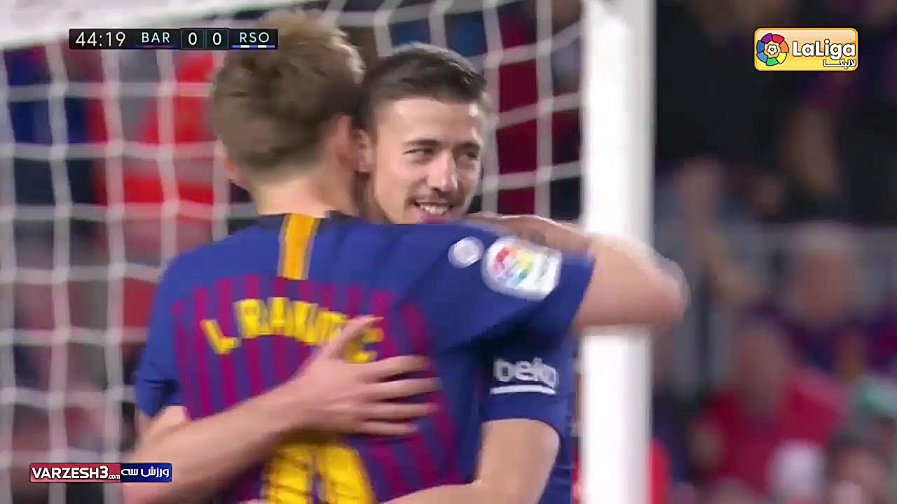 بارسلونا 2  1 رئال سوسیداد ! (...