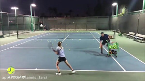 آموزش فورهند تنیس  تنیسور کوچک