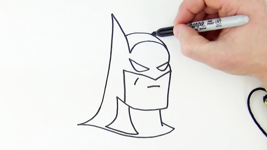 How to Draw Batman Easy Step b...