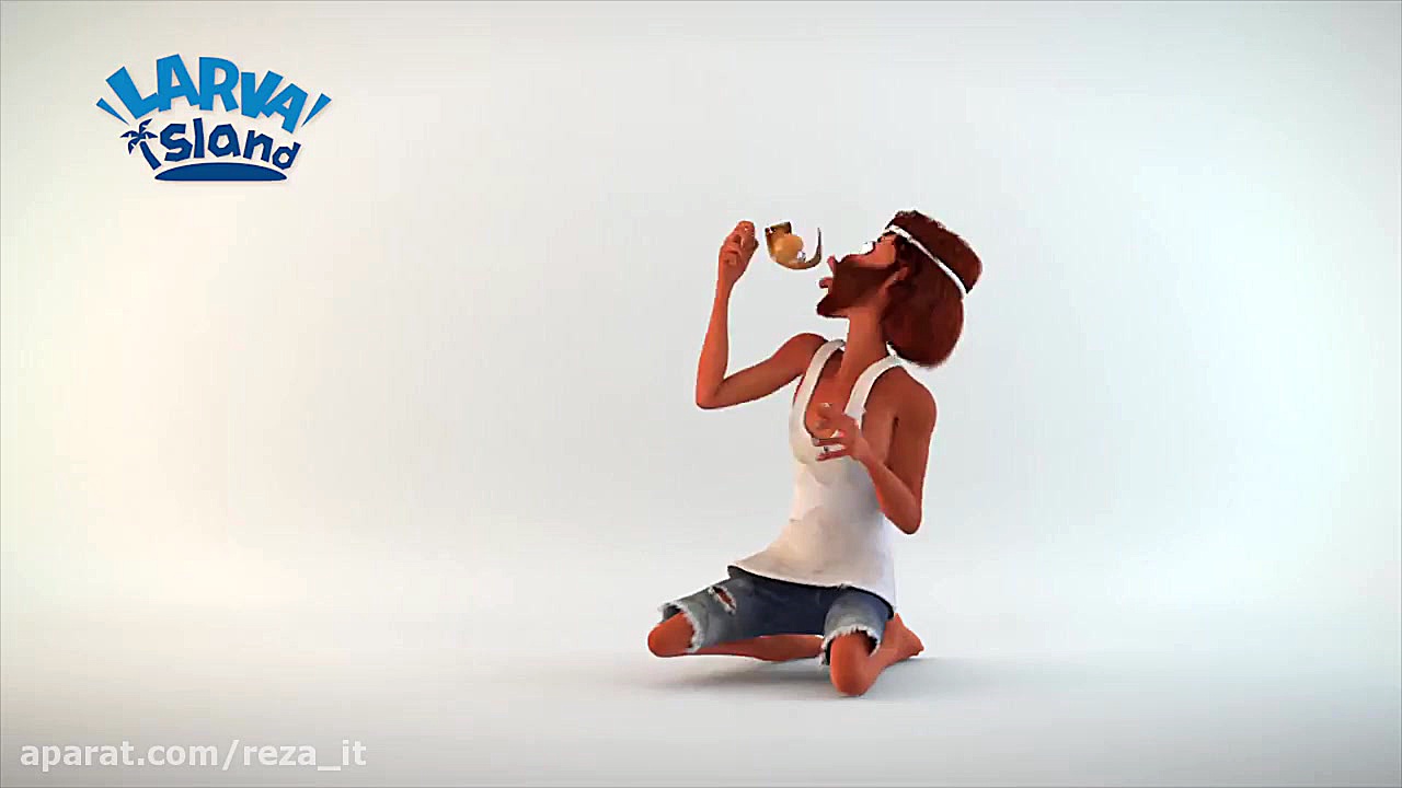 کارتون جزیره لاروا  فصل اول قس...