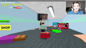Roblox - ESCAPE DO GIGANTE DO MAL (Escape The Evil Giant Fat Guy)