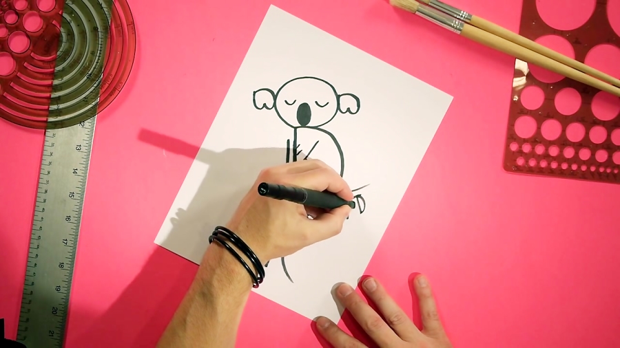 How to Draw a Koala Super Easy and Cute 