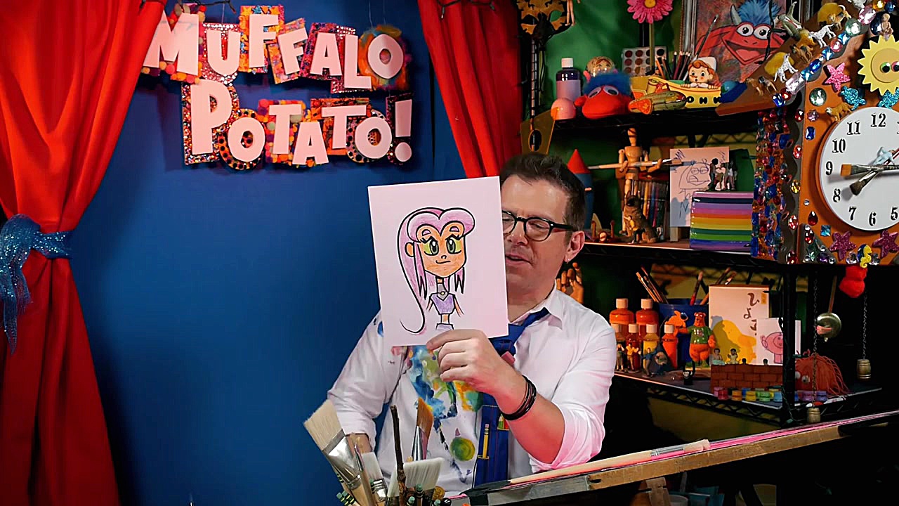 How to Draw STARFIRE from TEEN...