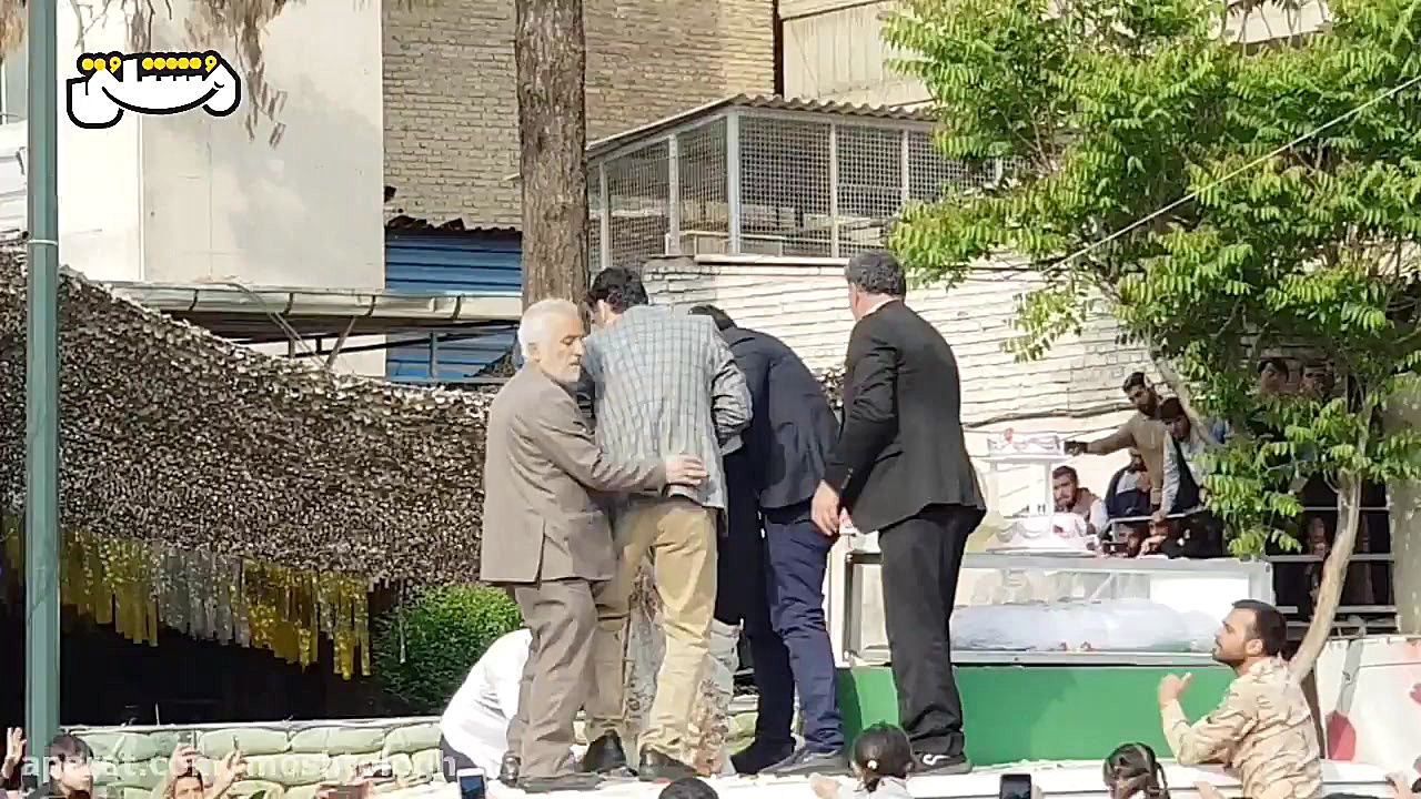 لحظه بریدن کیک دامادی داداش مج...