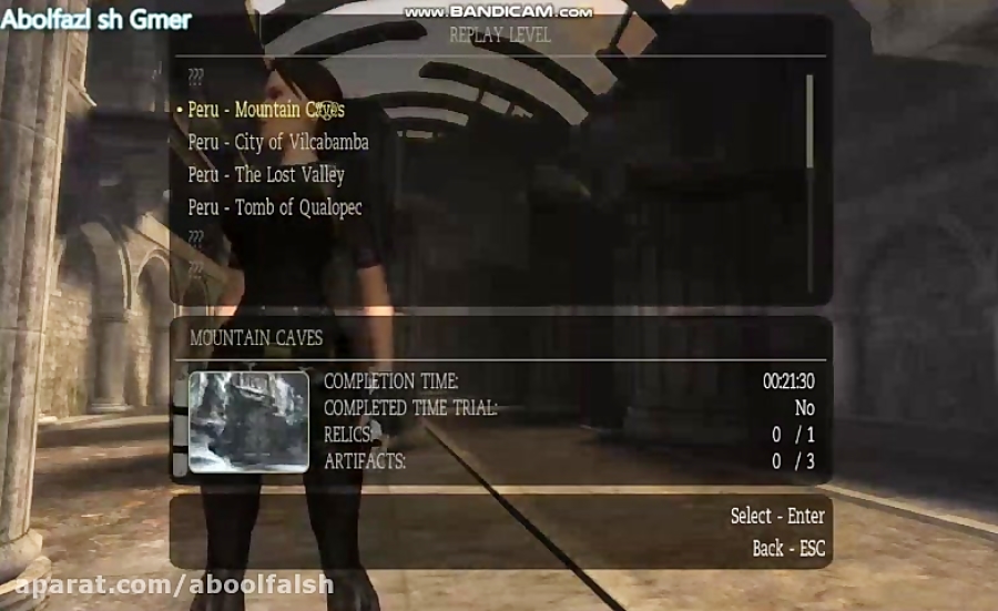 گیم پلی بازی تام رایدر Tomb Ra...