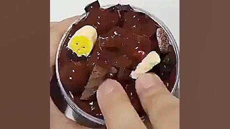 اسلایم خوردنی نوتلا