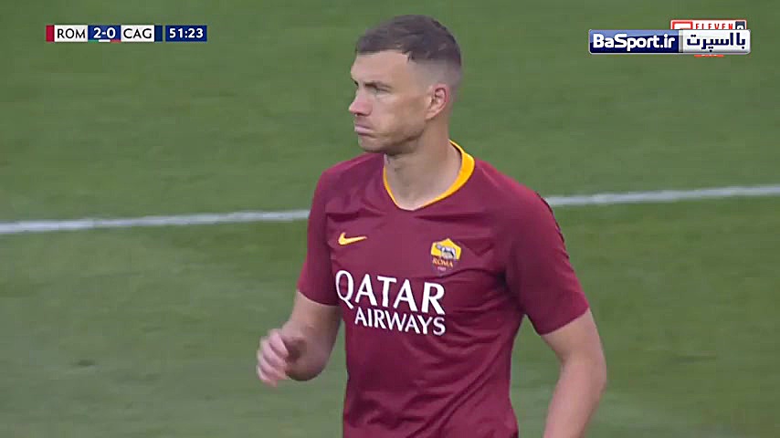 خلاصه بازی آاس رم 3 0 کالیاری