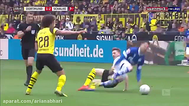 خلاصه بازی دورتموند2  شالکه 4