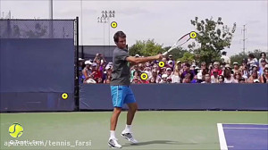 آموزش فورهند راجر فدرر  تنیس ف...