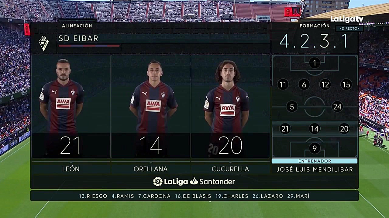 EN HIGHLIGHT Valencia vs Eibar