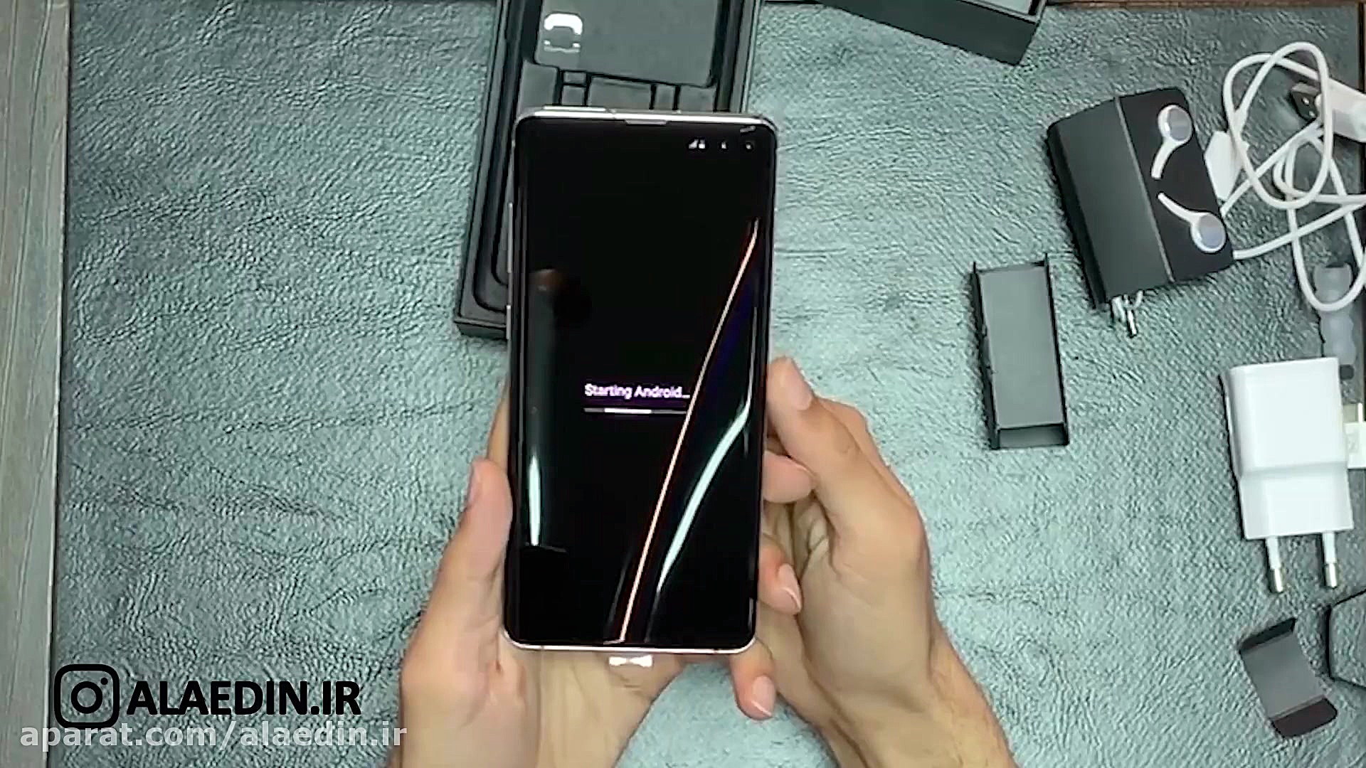 جعبه گشایی سامسونگ S10