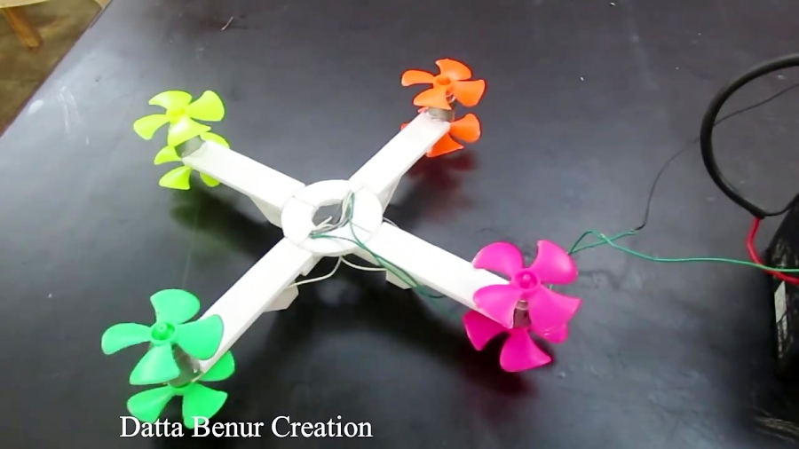 How to make a easy drone DC motor drone