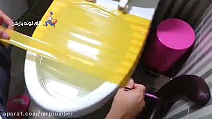 استفاده از چسب نواری برای باز...