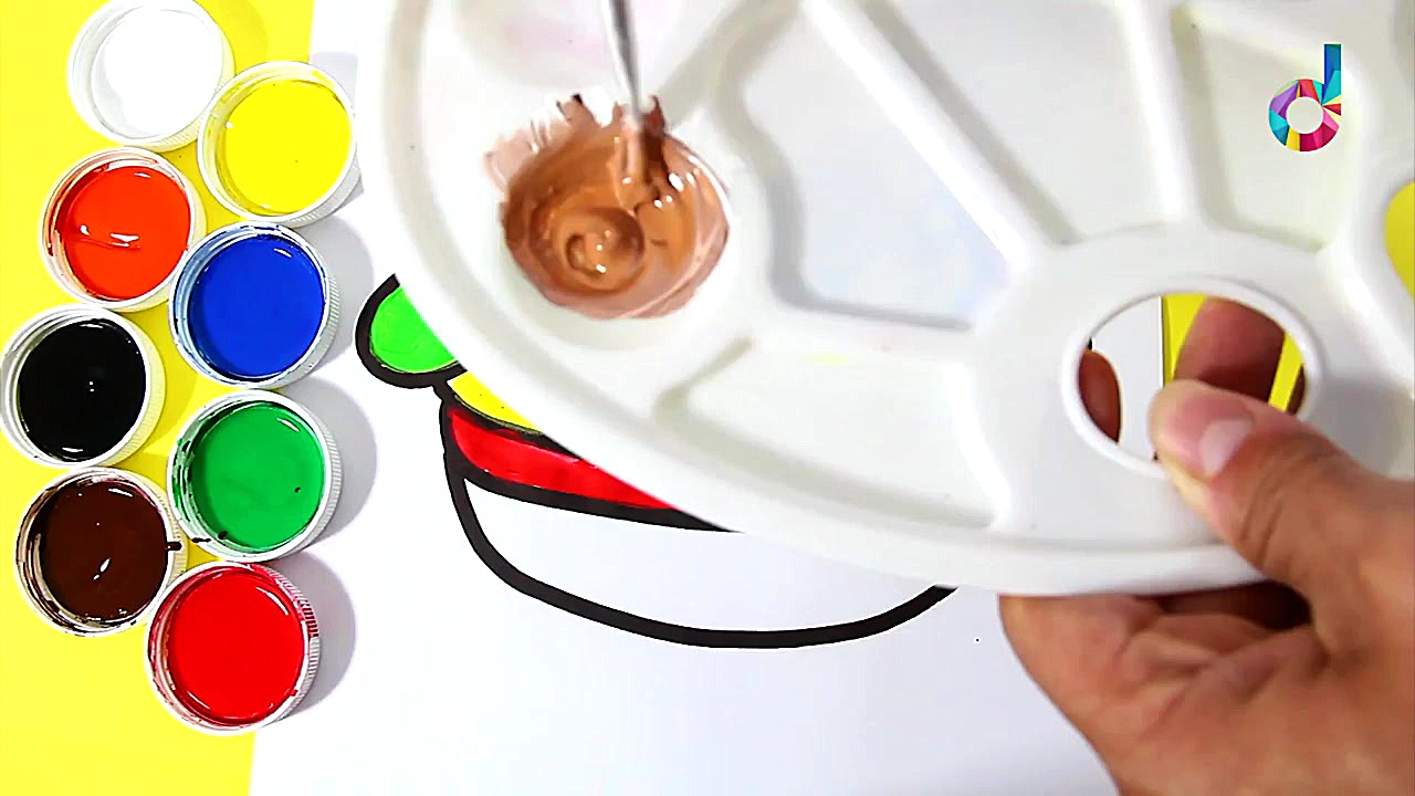 Dibujar y colorear una Hamburg...