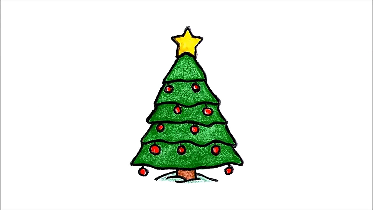 How to Draw a Christmas Tree (...