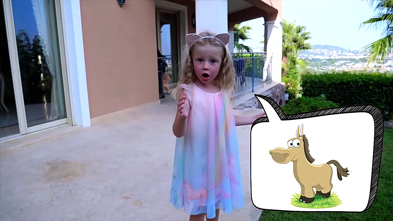 ناستیا با اسباب بازی های جادوی...