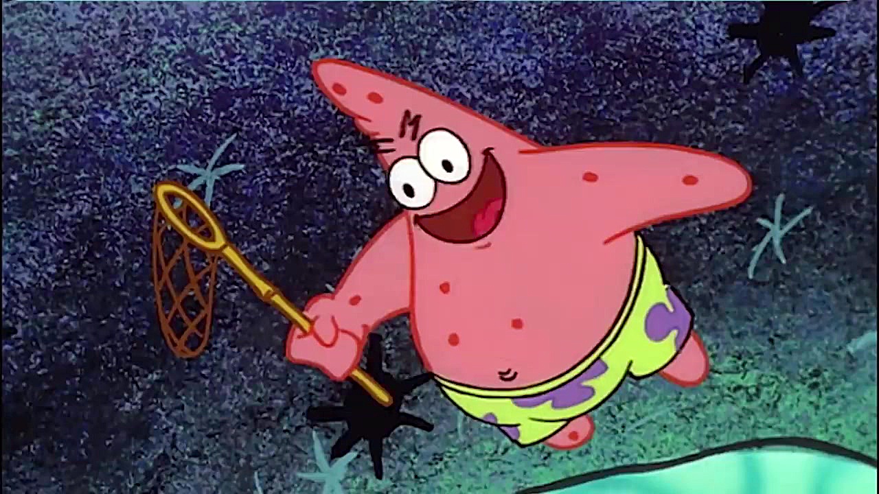 کارتون باب اسفنج  مسابقه کشتی...