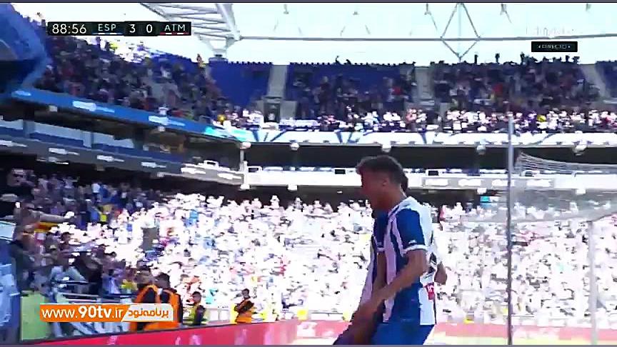 خلاصه لالیگا: اسپانیول 3 0 اتل...