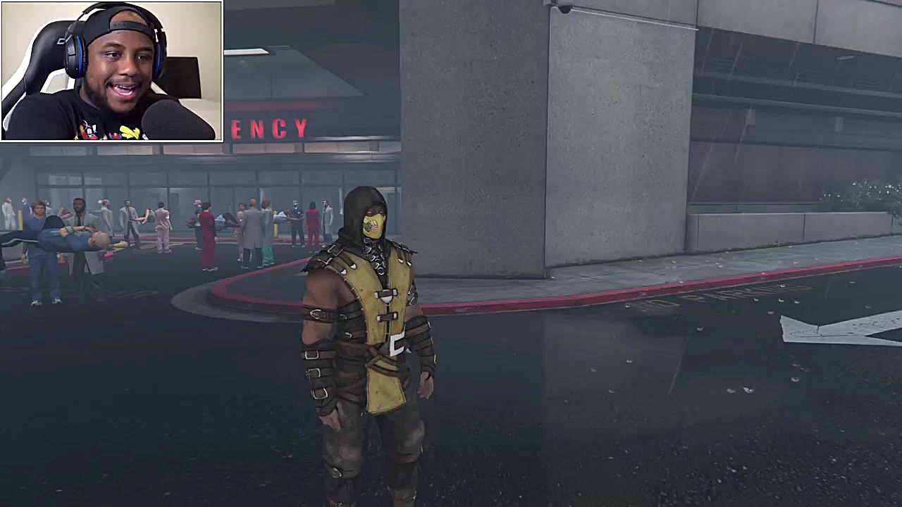 مود مورتال کمبت برای جی تی ای...