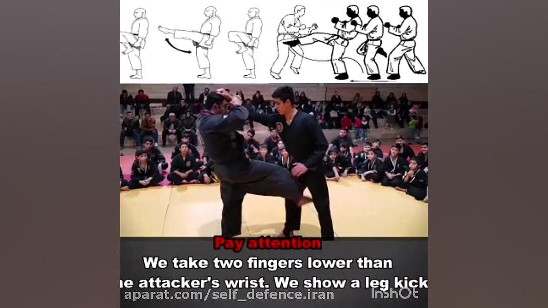 آموزش دفاع شخصی حرفه ای خیابان...