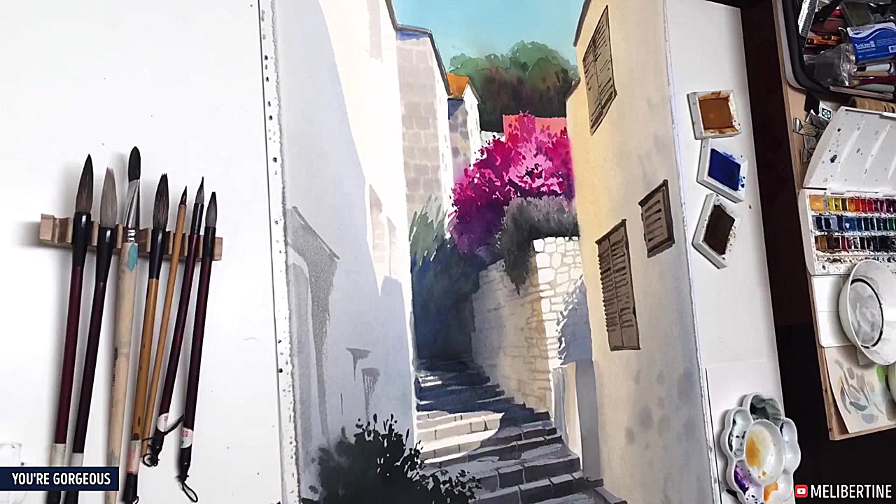 گلچین زیبای نقاشی های آب رنگ