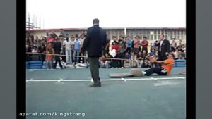 کشش کامیون بنز ده تنی با دست ....