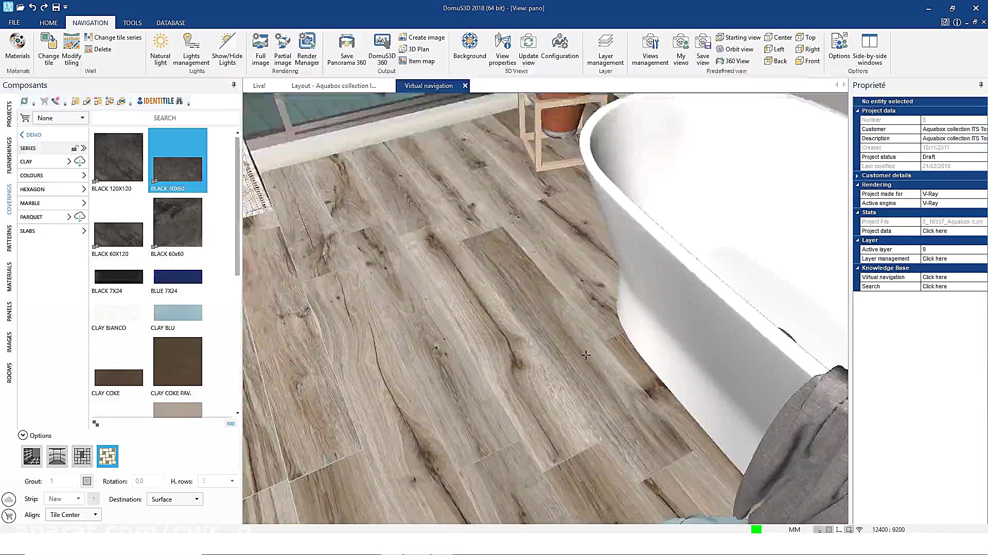 نمونه پروژه آماده Domus3D