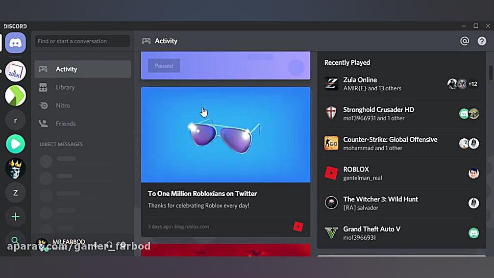 اموزش کامل با دیسکورد