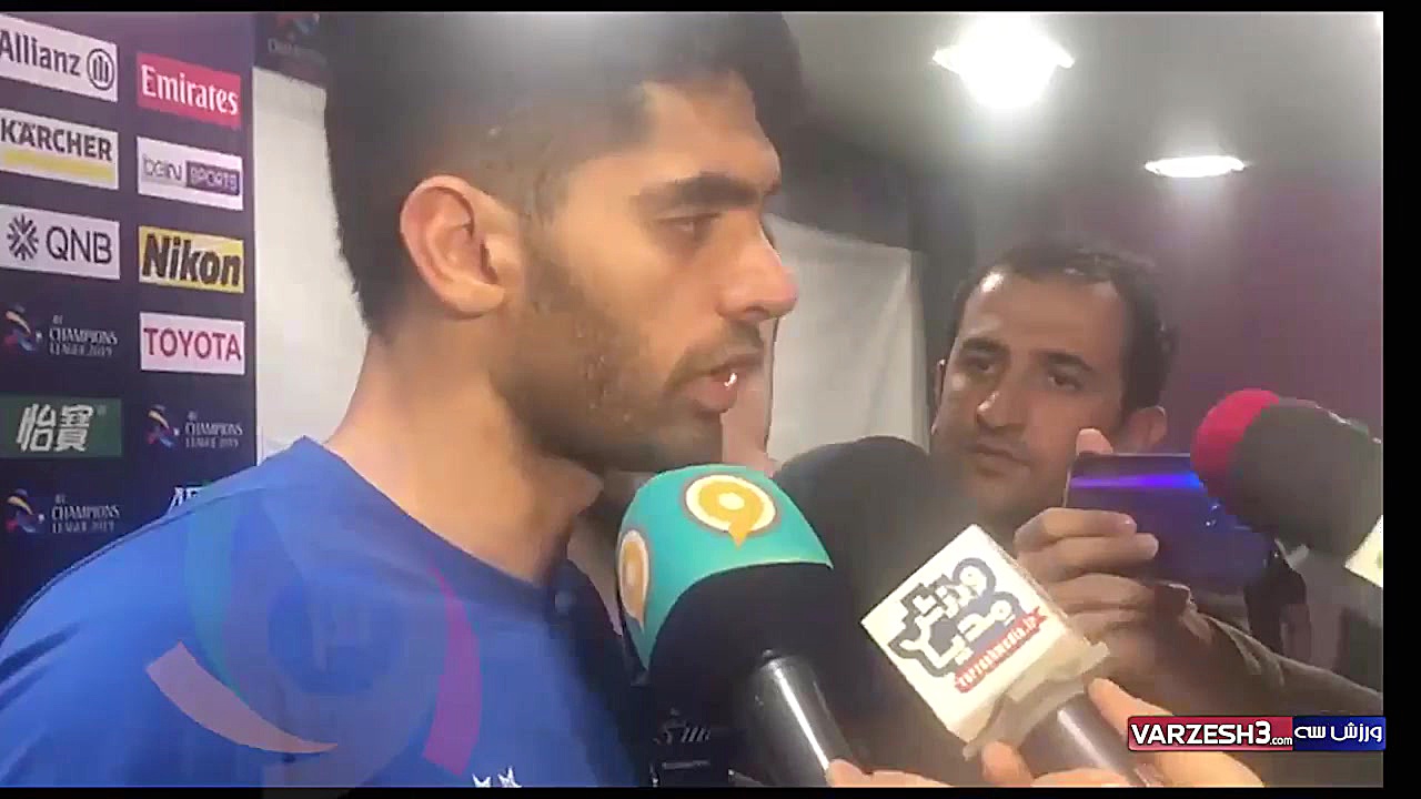 صحبتهای بازیکنان استقلال پس از...