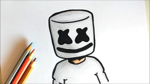HOW TO DRAW MARSHMELLO
