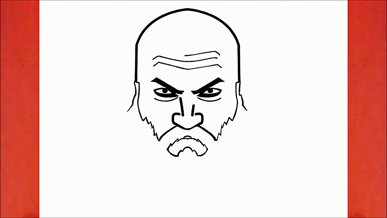 HOW TO DRAW KRATOS