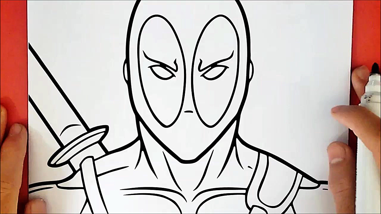 HOW TO DRAW DEADPOOL