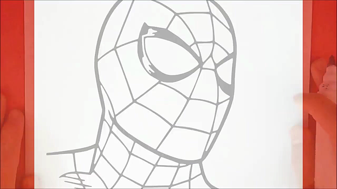 HOW TO DRAW SPIDERMAN
