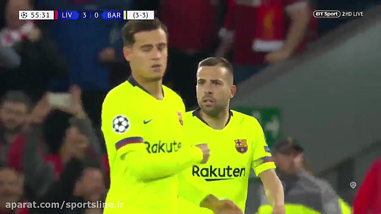 لیورپول 4  0 بارسلونا | صعود ل...