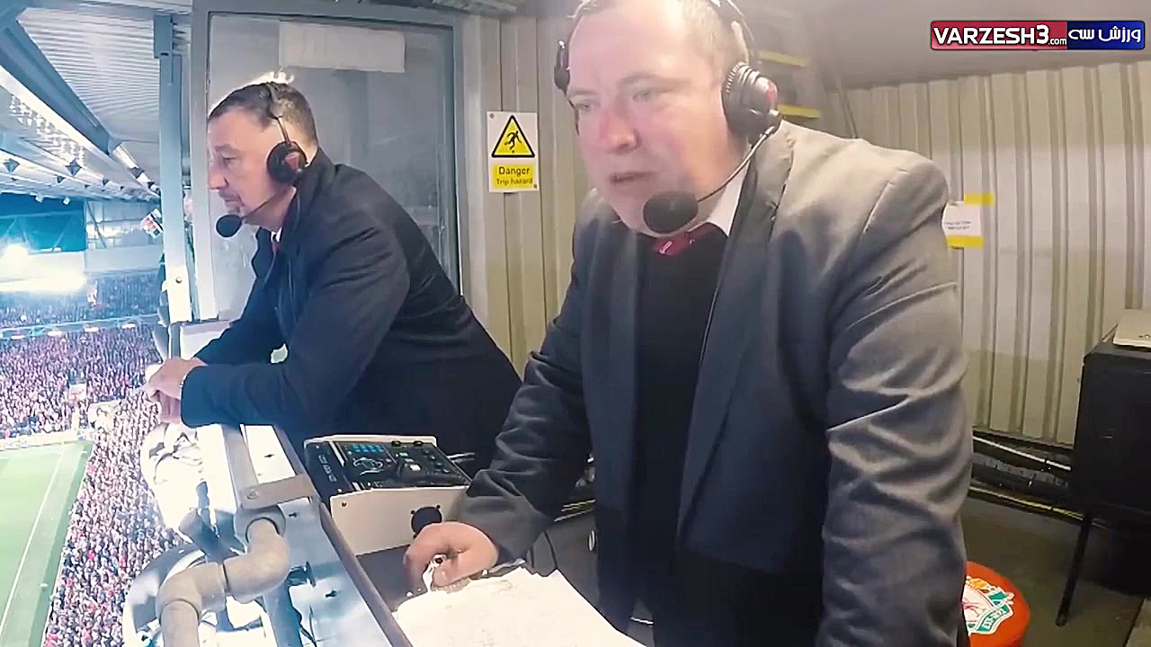 خوشحالی شدید گزارشگران حاضر در...