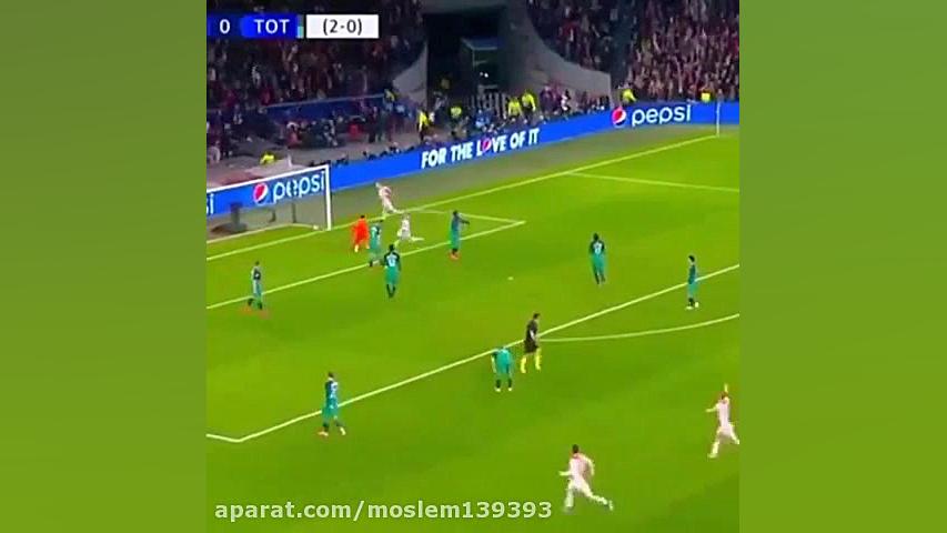 آژاکس ۲ تاتنهام۰ حکیم زیاش